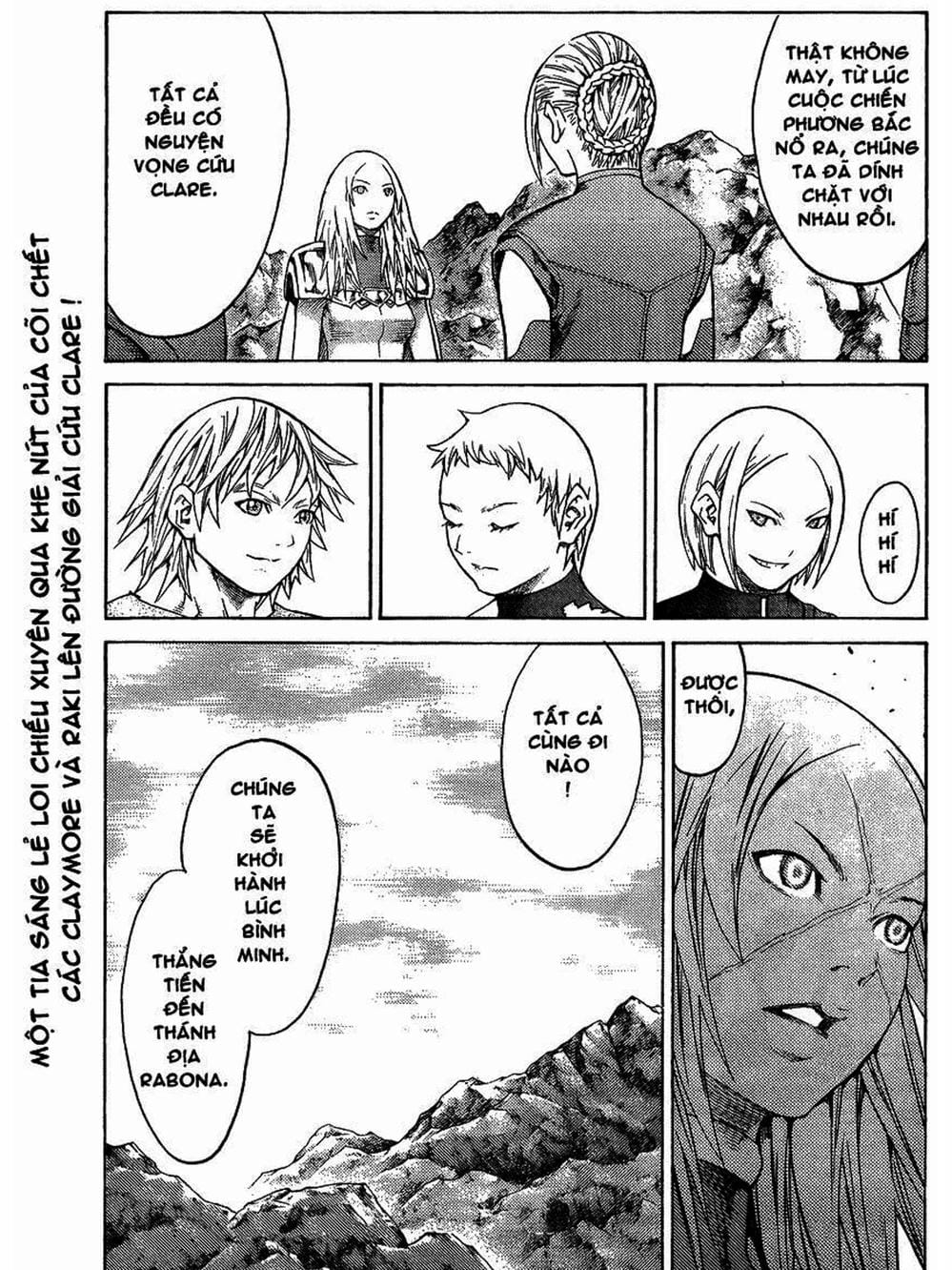 Truyện Tranh Claymore Mắt Bạc trang 4