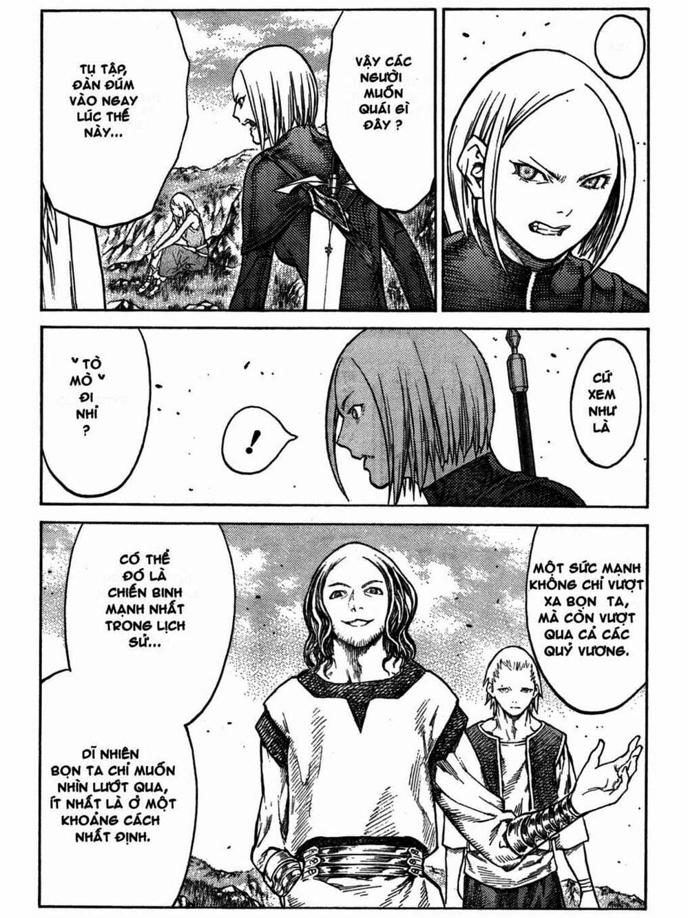 Truyện Tranh Claymore Mắt Bạc trang 4