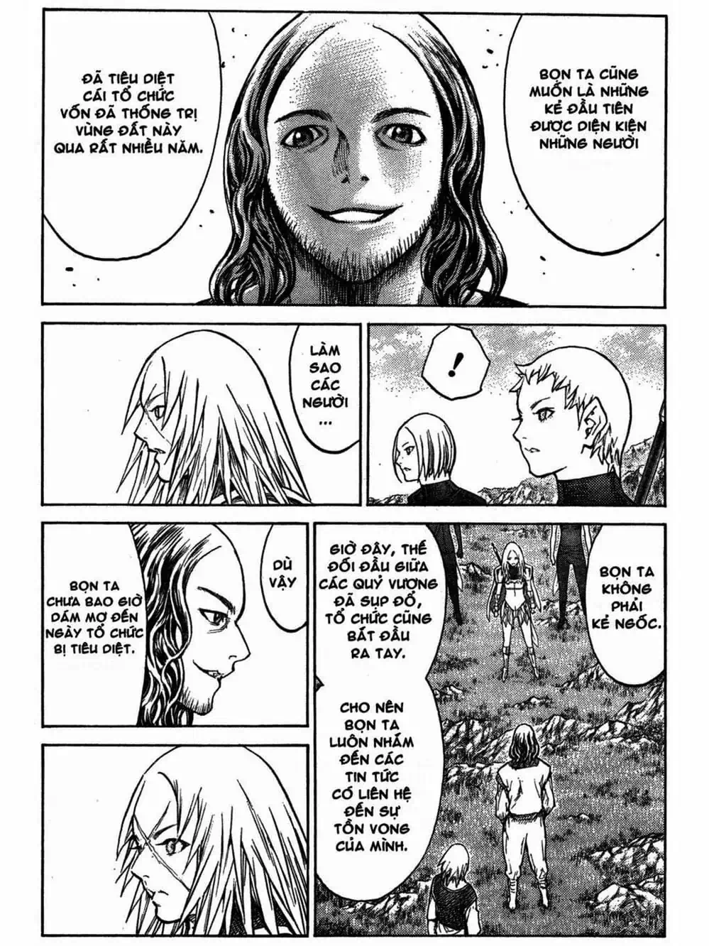 Truyện Tranh Claymore Mắt Bạc trang 4