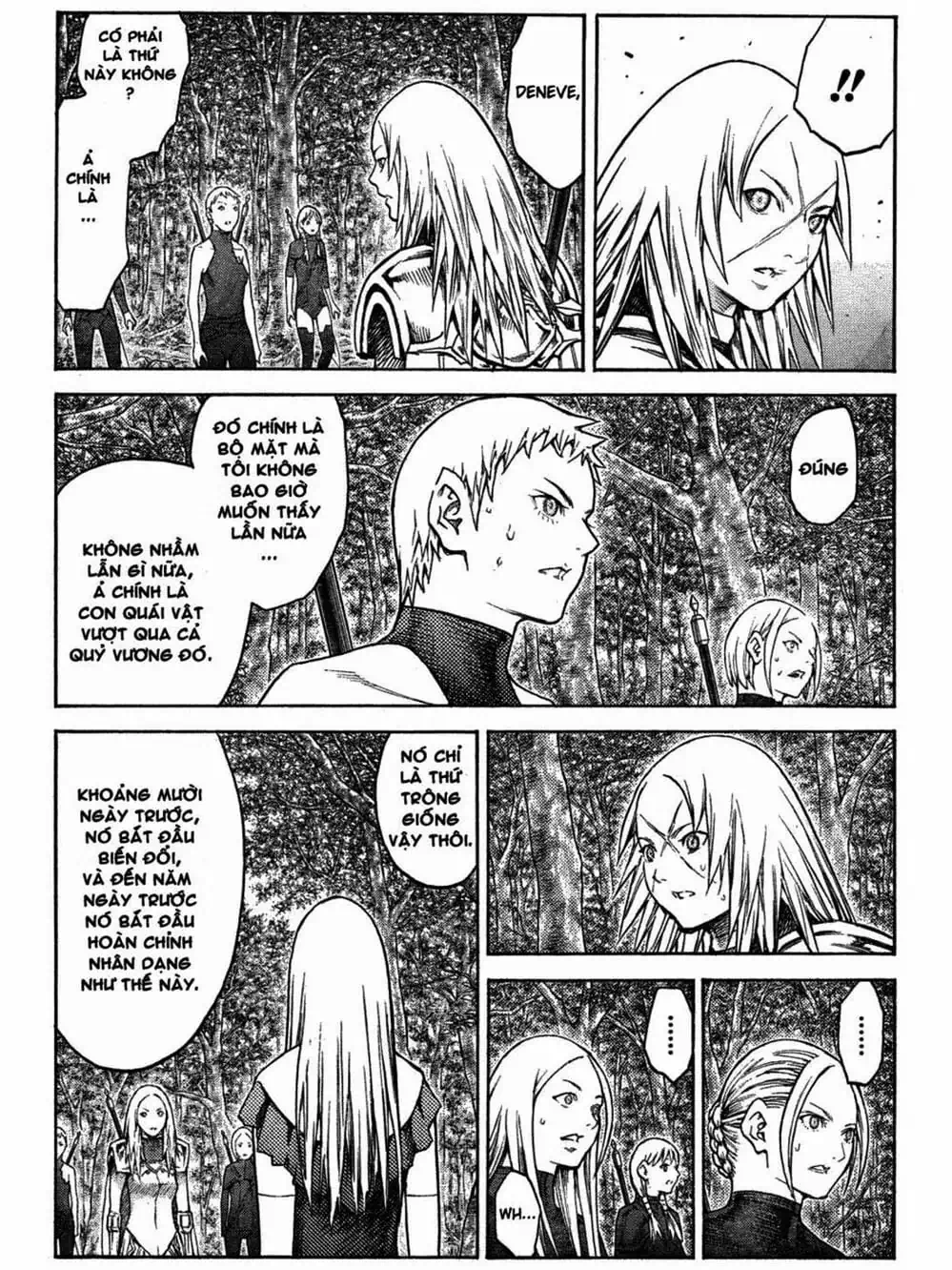 Truyện Tranh Claymore Mắt Bạc trang 4