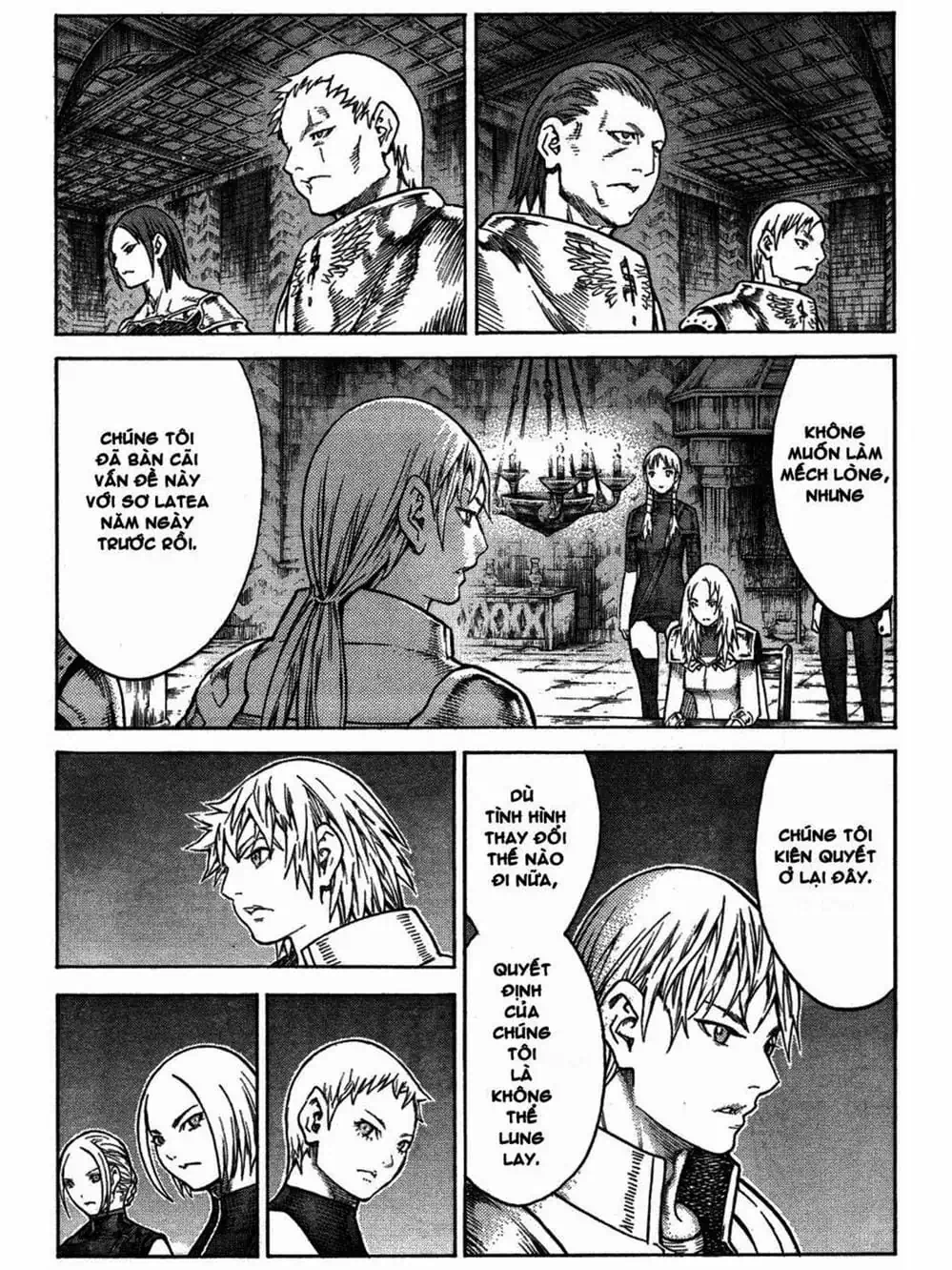Truyện Tranh Claymore Mắt Bạc trang 4