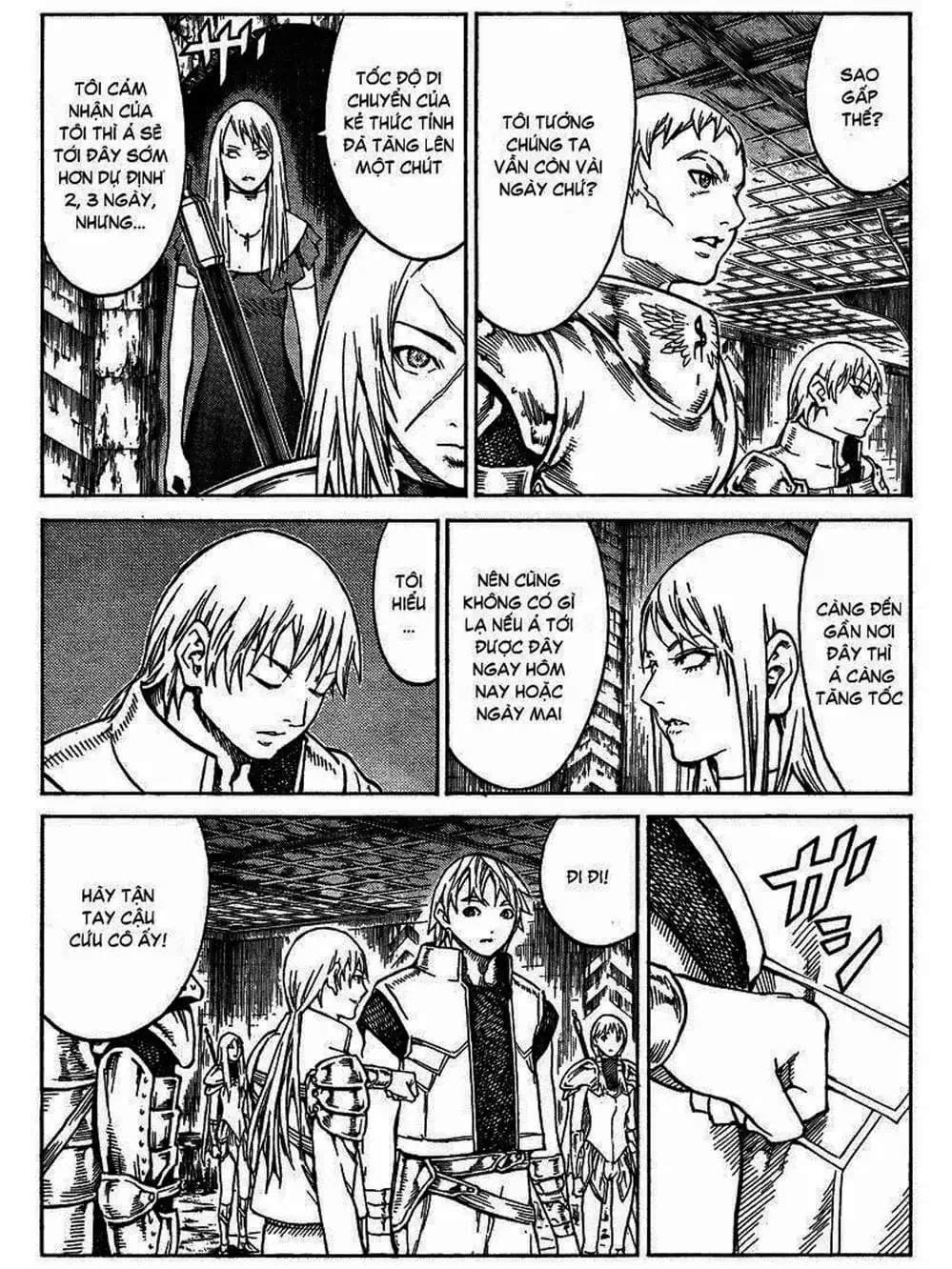 Truyện Tranh Claymore Mắt Bạc trang 4