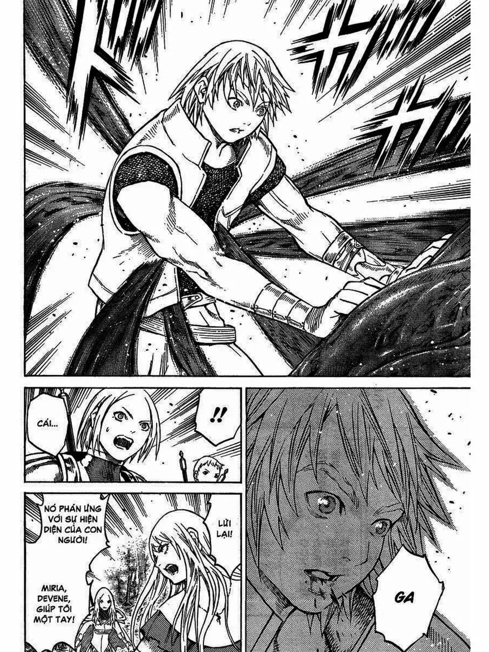 Truyện Tranh Claymore Mắt Bạc trang 4