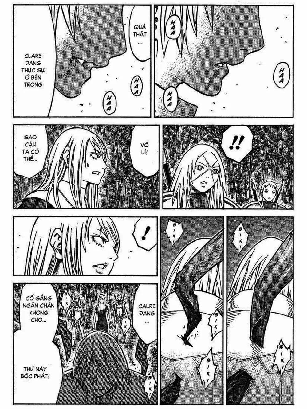 Truyện Tranh Claymore Mắt Bạc trang 4