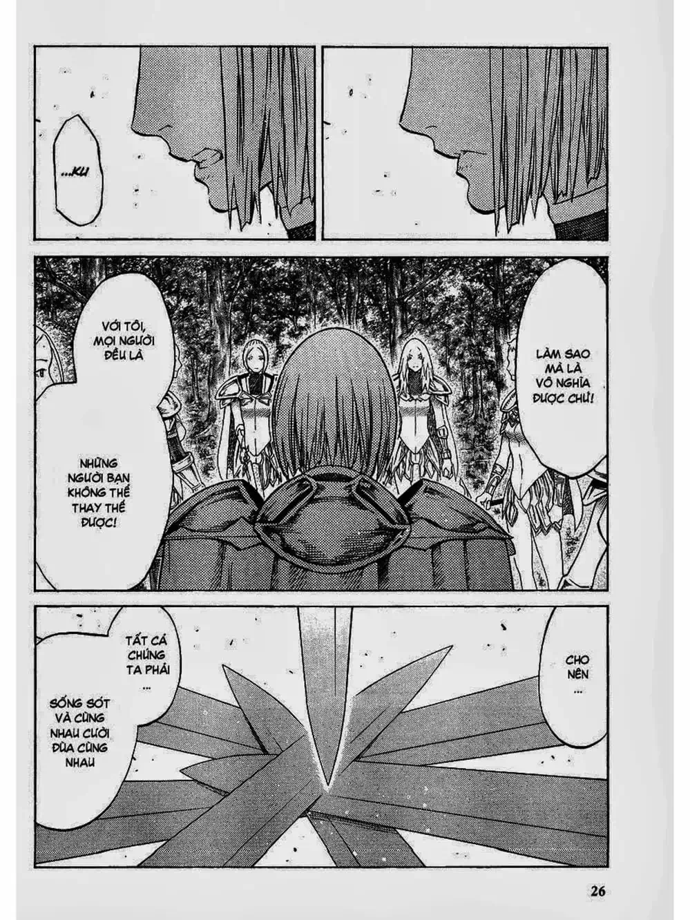 Truyện Tranh Claymore Mắt Bạc trang 4