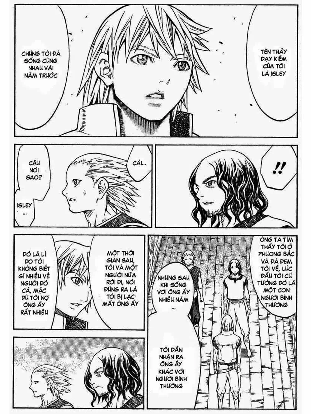 Truyện Tranh Claymore Mắt Bạc trang 4