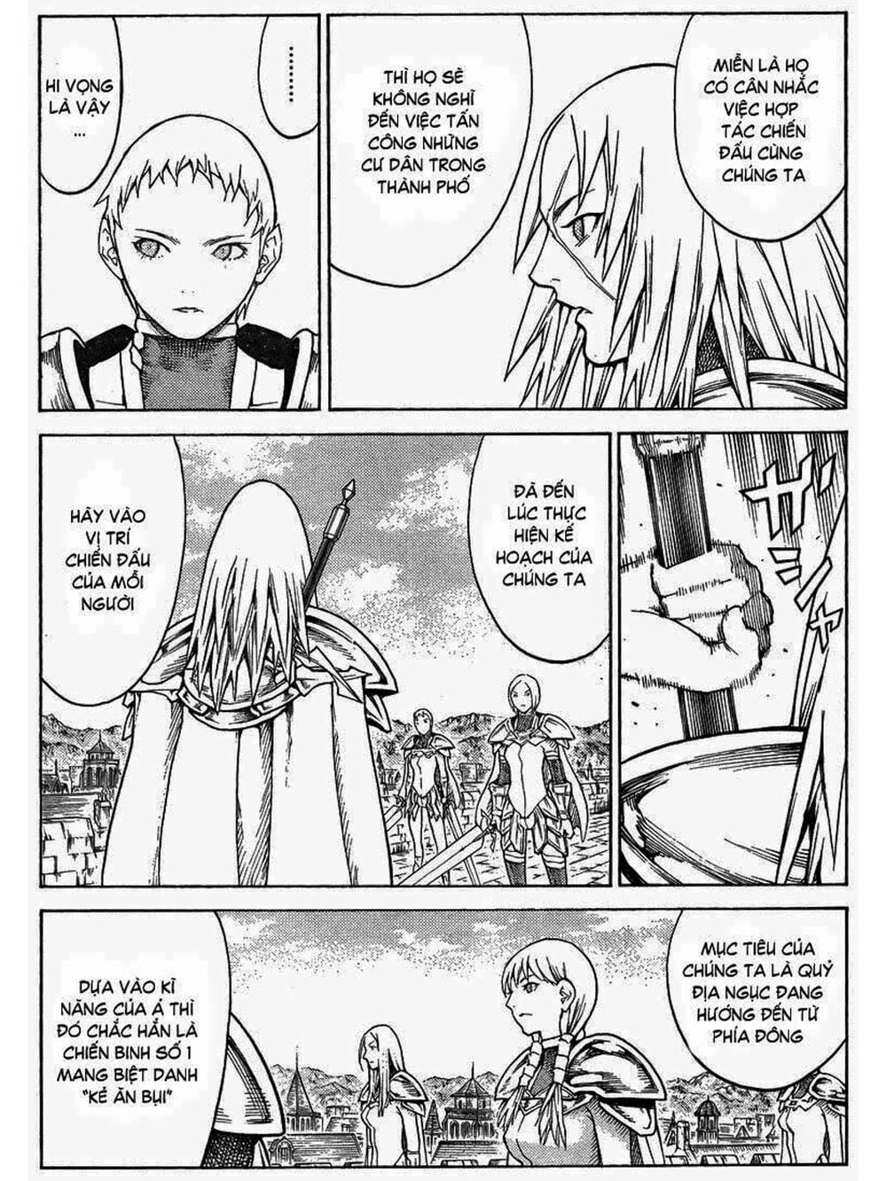 Truyện Tranh Claymore Mắt Bạc trang 4