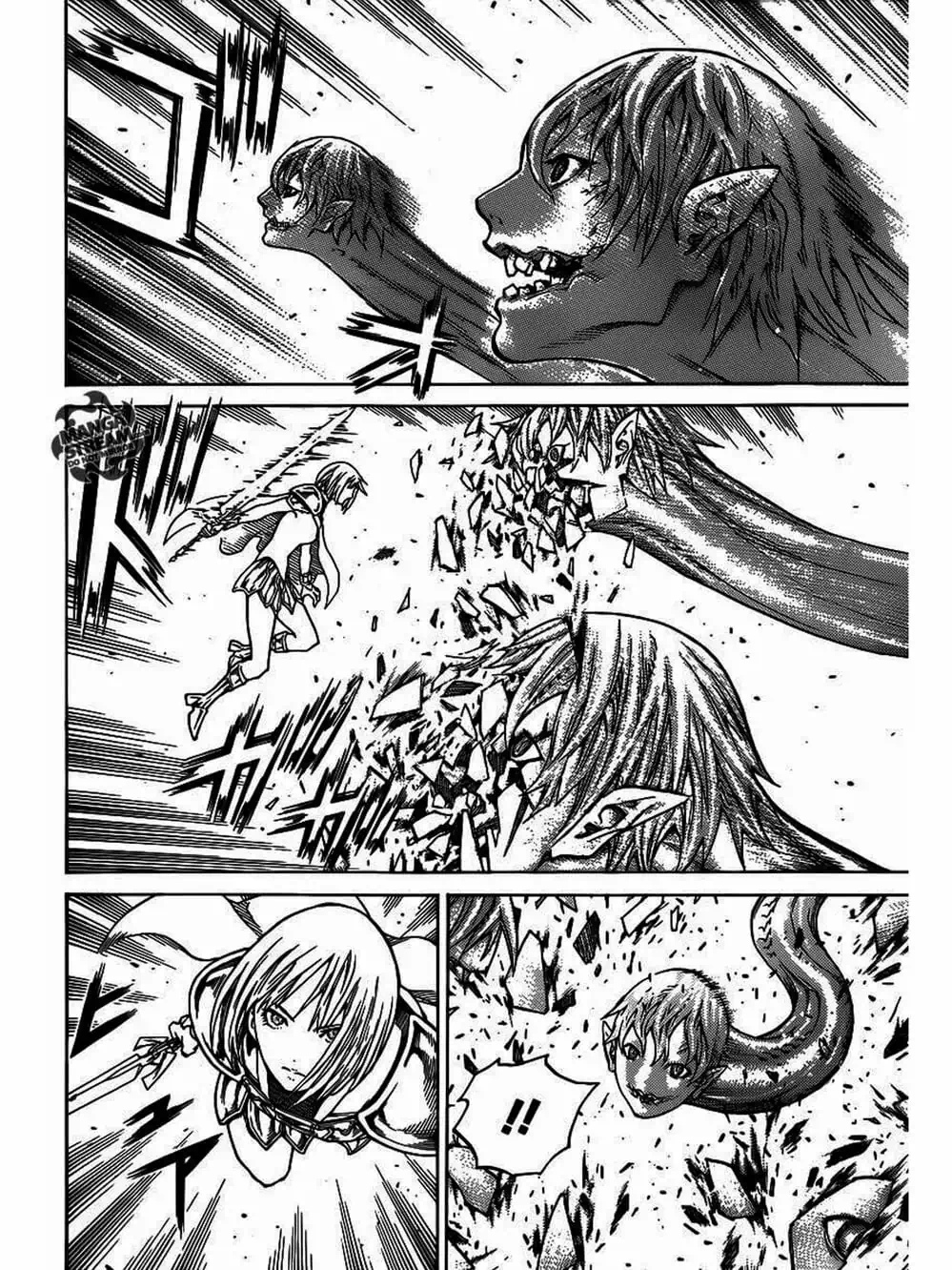 Truyện Tranh Claymore Mắt Bạc trang 4