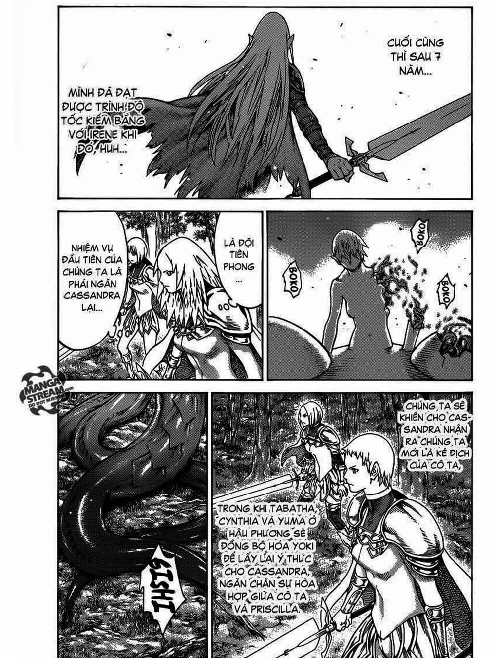 Truyện Tranh Claymore Mắt Bạc trang 4