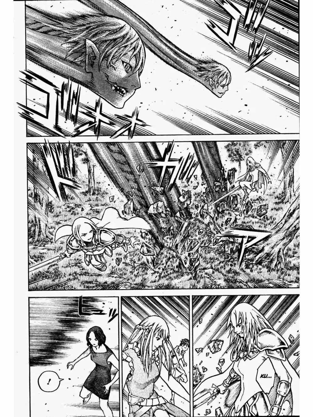 Truyện Tranh Claymore Mắt Bạc trang 4