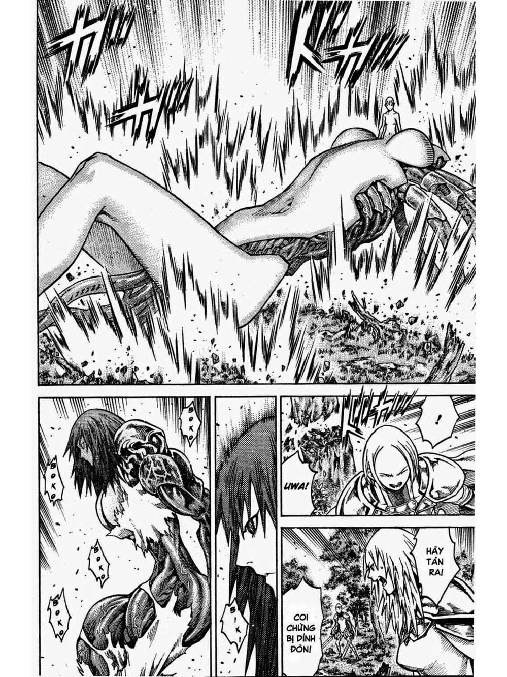 Truyện Tranh Claymore Mắt Bạc trang 4