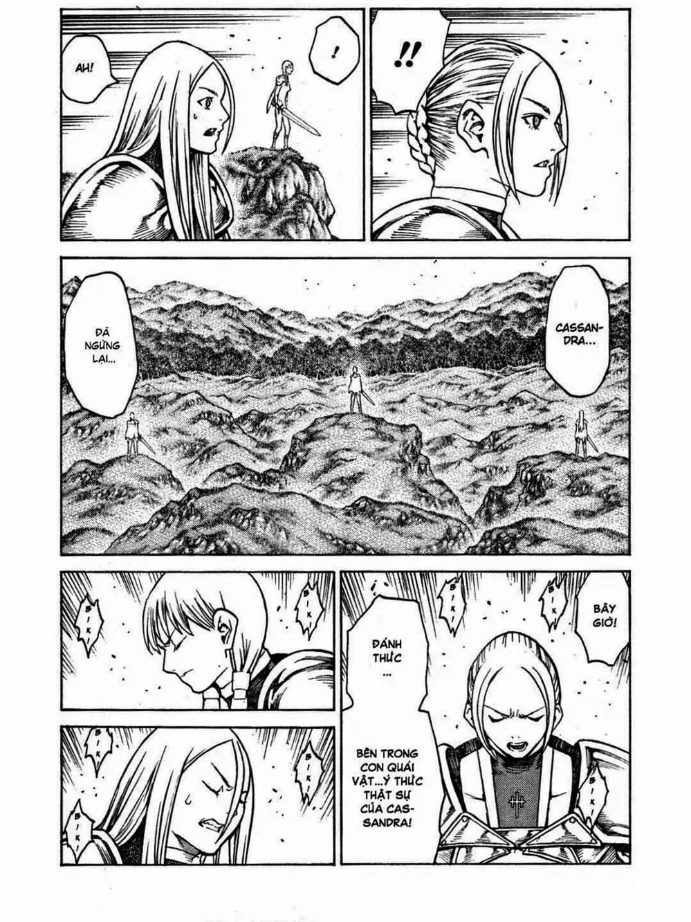 Truyện Tranh Claymore Mắt Bạc trang 4