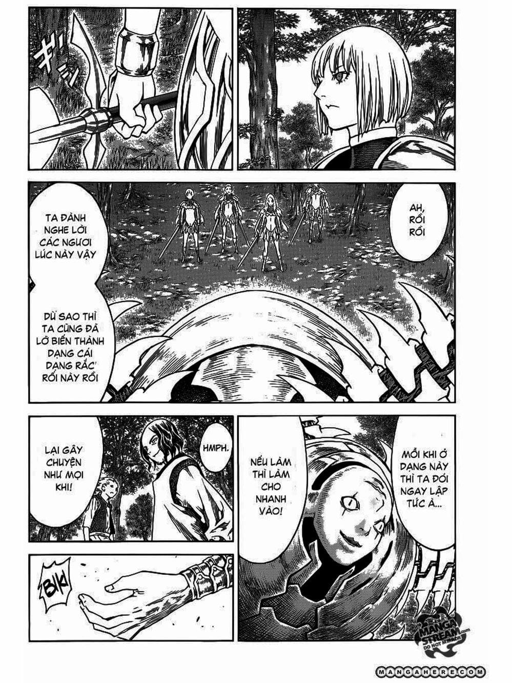 Truyện Tranh Claymore Mắt Bạc trang 4