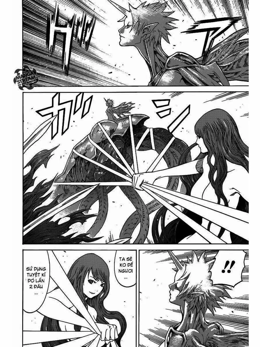 Truyện Tranh Claymore Mắt Bạc trang 4