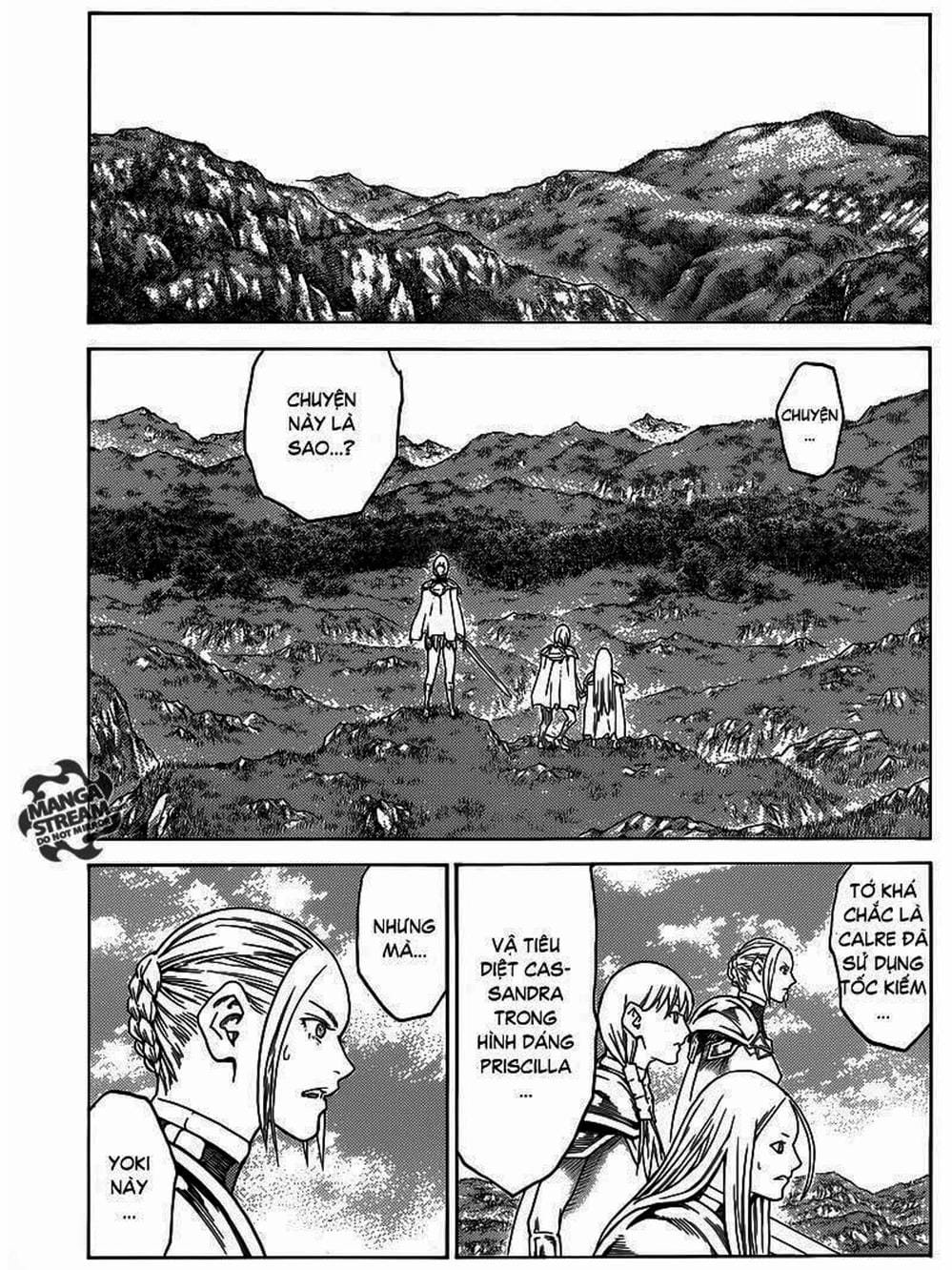 Truyện Tranh Claymore Mắt Bạc trang 4