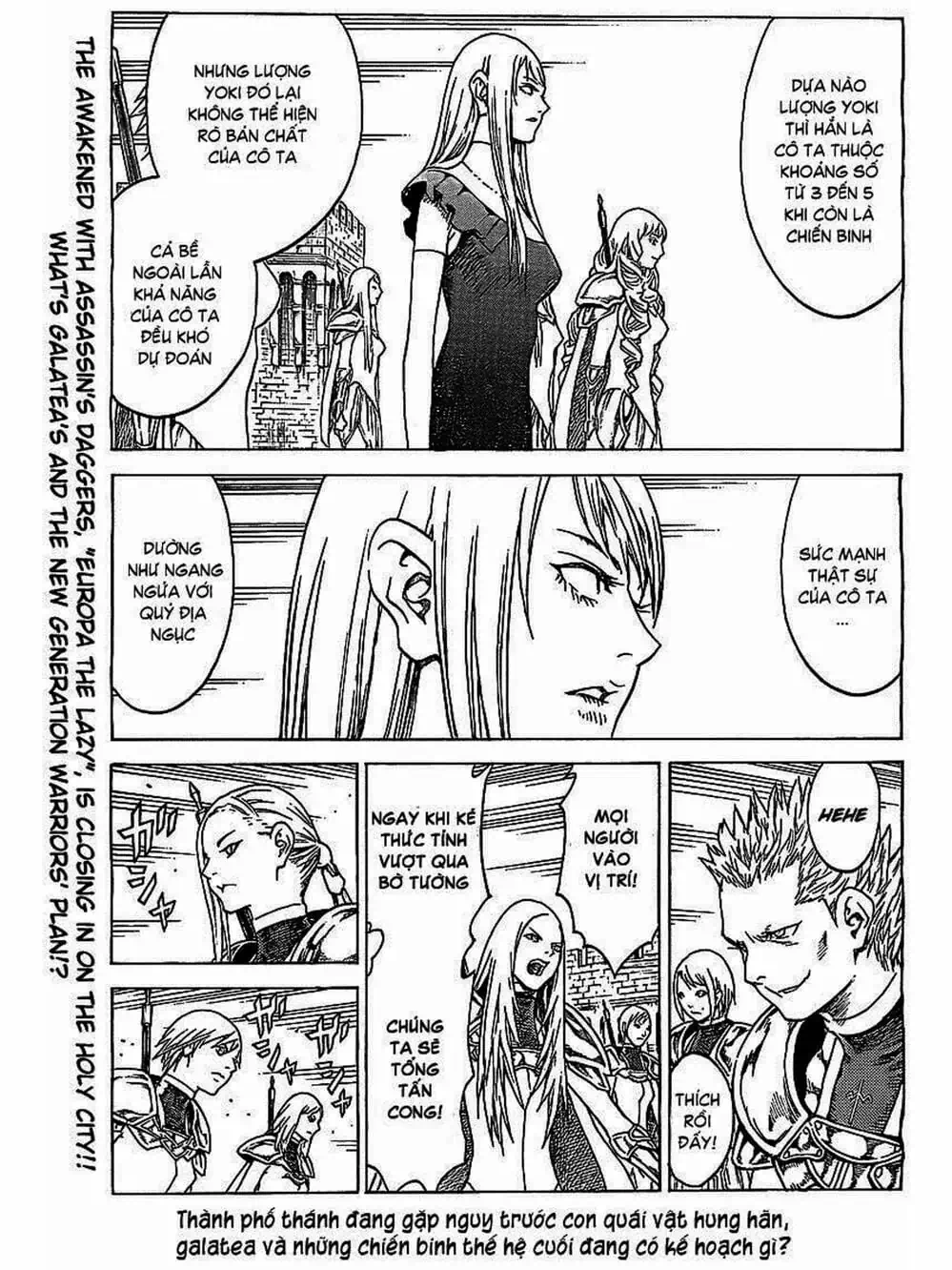 Truyện Tranh Claymore Mắt Bạc trang 4