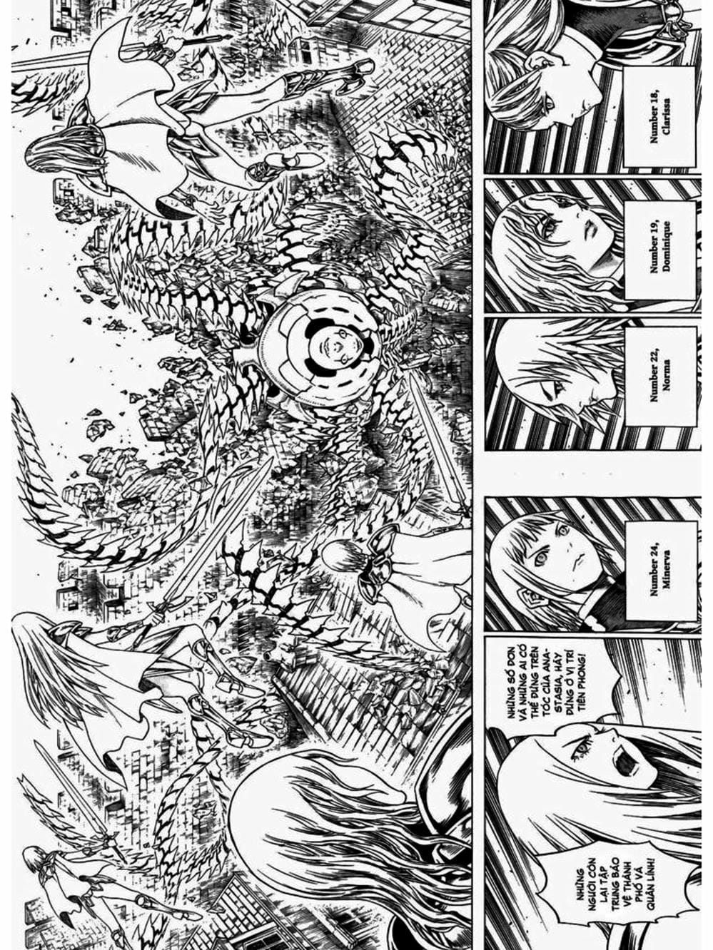 Truyện Tranh Claymore Mắt Bạc trang 4