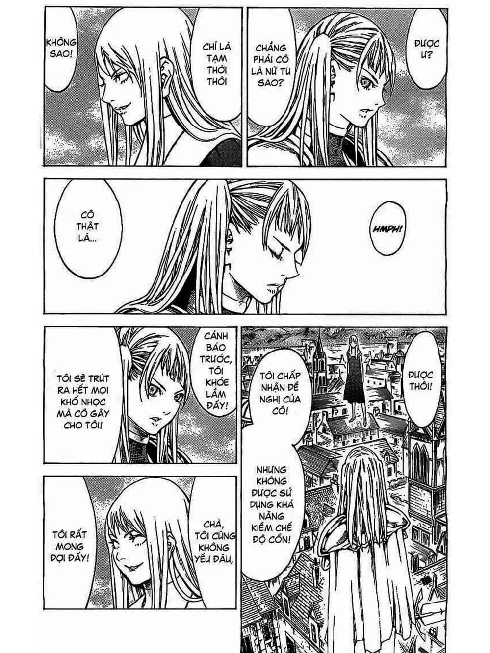 Truyện Tranh Claymore Mắt Bạc trang 4