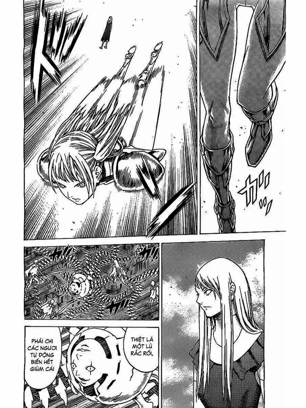 Truyện Tranh Claymore Mắt Bạc trang 4