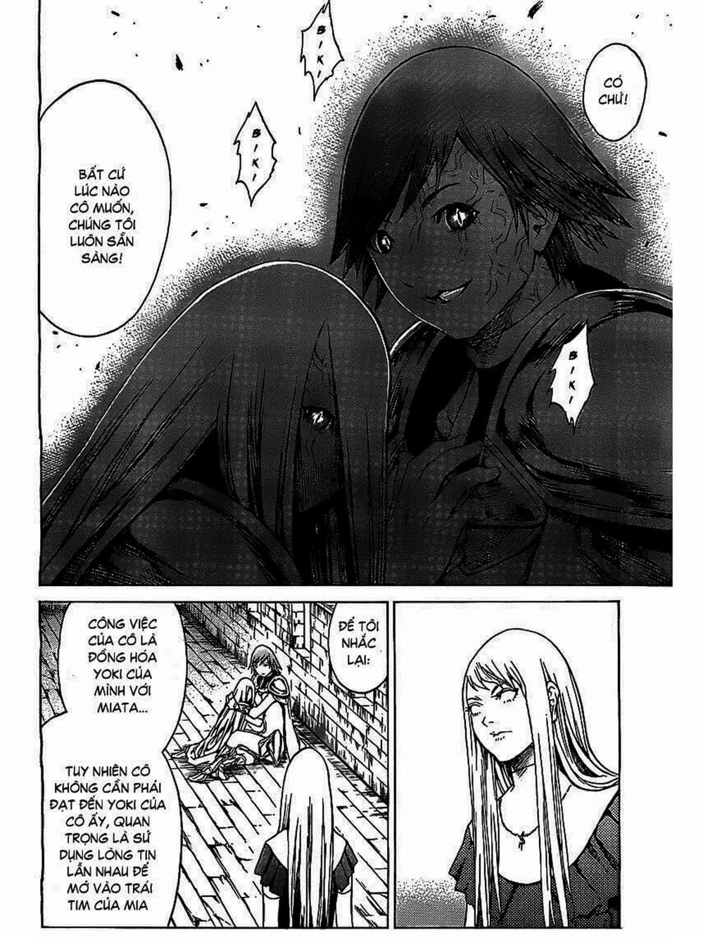 Truyện Tranh Claymore Mắt Bạc trang 4