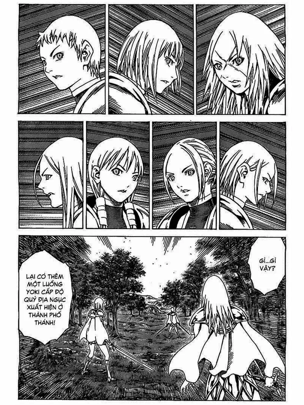 Truyện Tranh Claymore Mắt Bạc trang 4