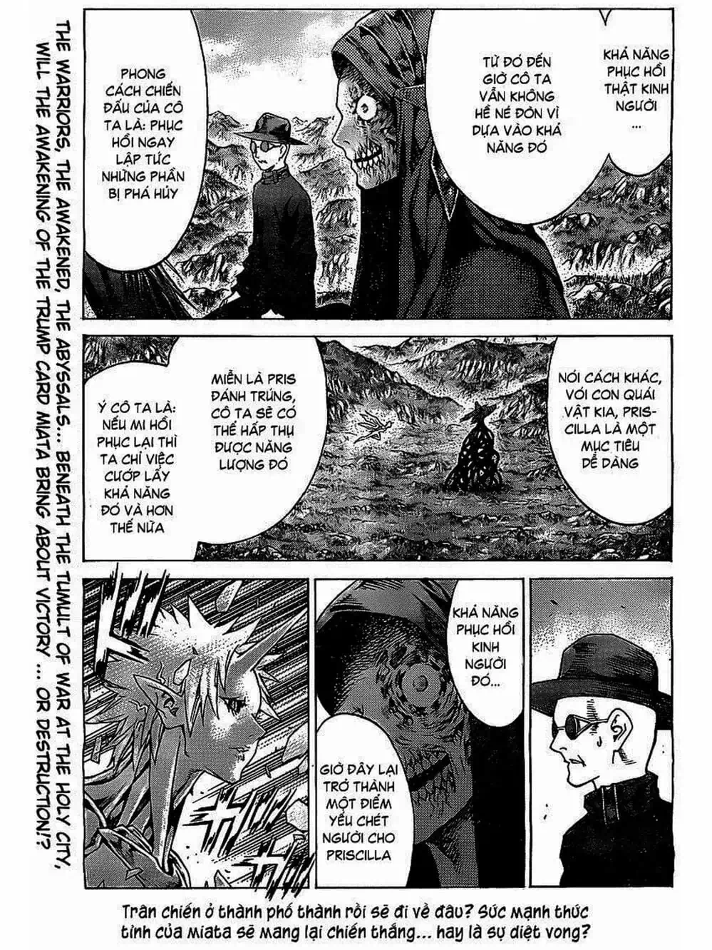 Truyện Tranh Claymore Mắt Bạc trang 4