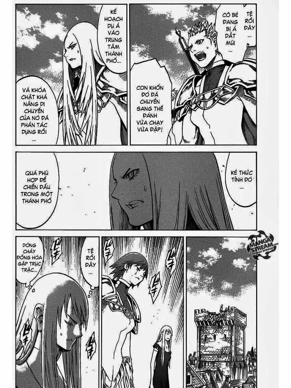 Truyện Tranh Claymore Mắt Bạc trang 4