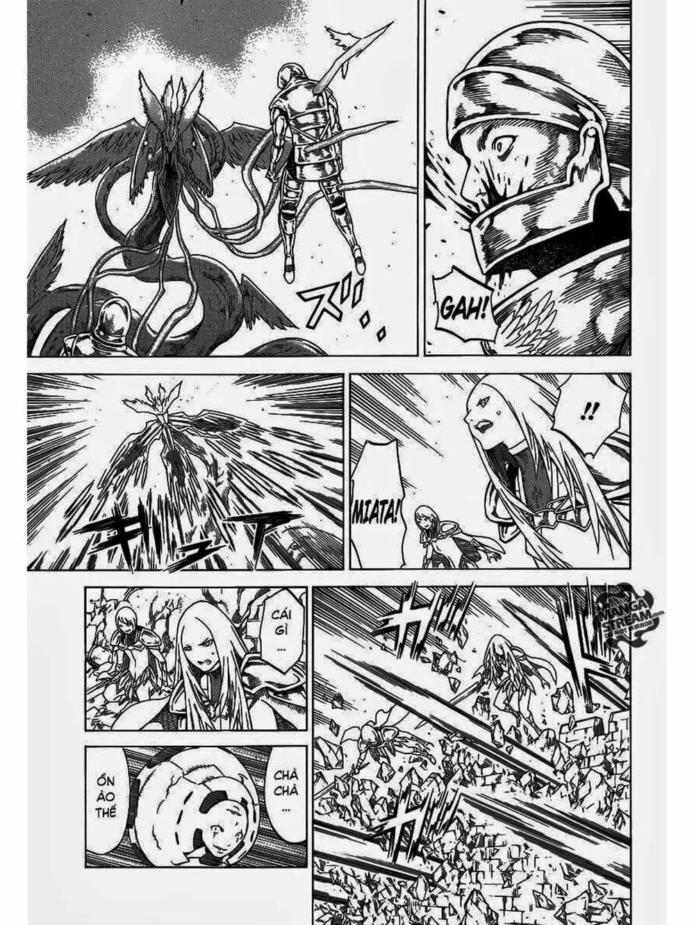 Truyện Tranh Claymore Mắt Bạc trang 4