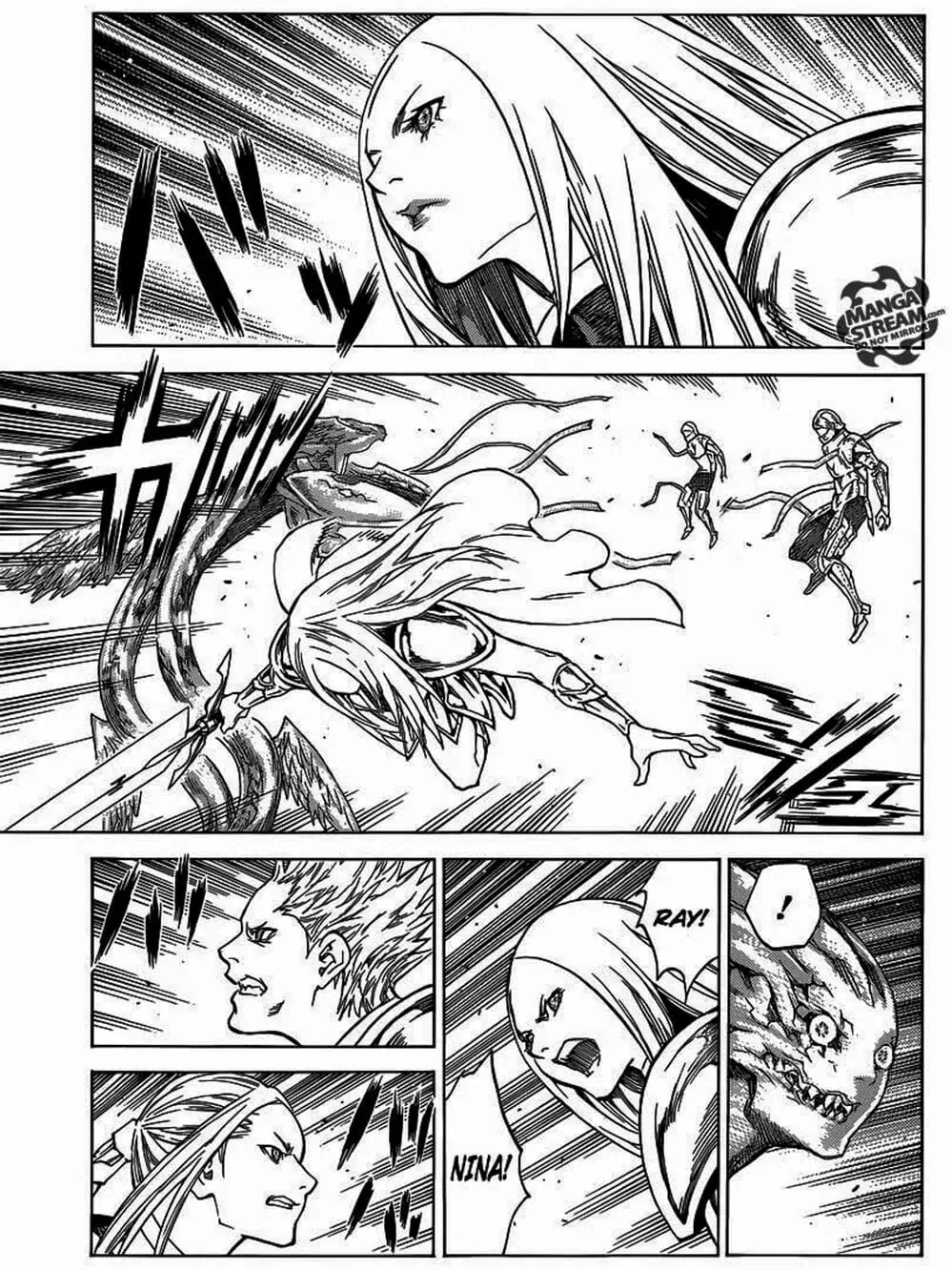 Truyện Tranh Claymore Mắt Bạc trang 4