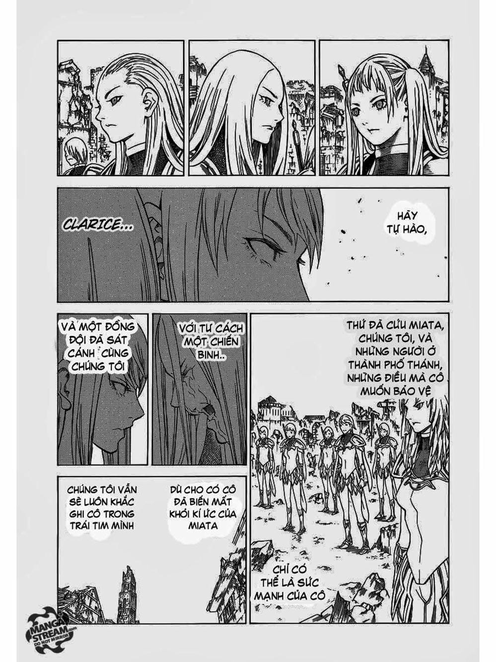 Truyện Tranh Claymore Mắt Bạc trang 4