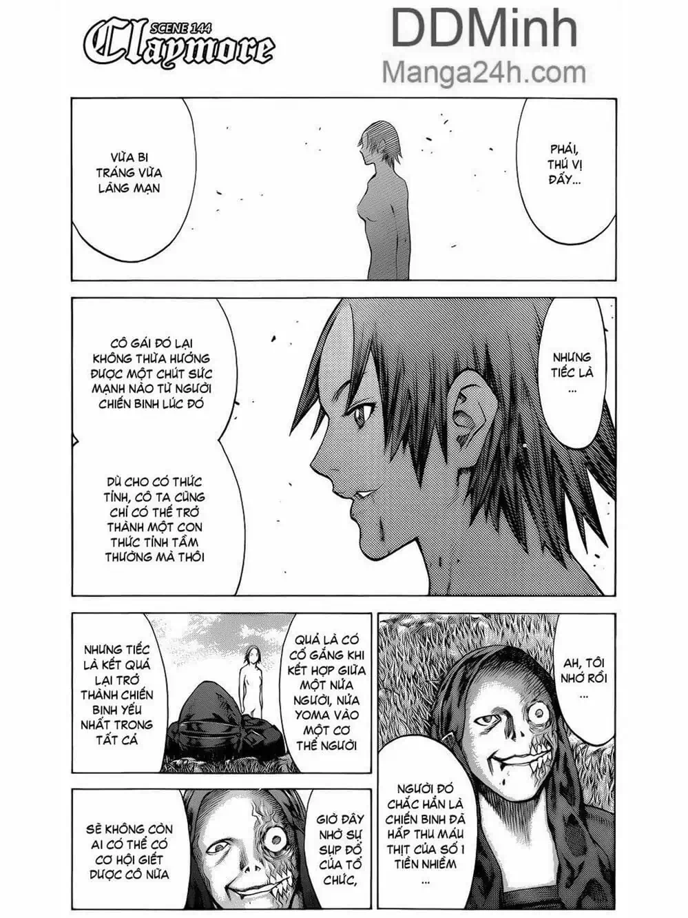 Truyện Tranh Claymore Mắt Bạc trang 4