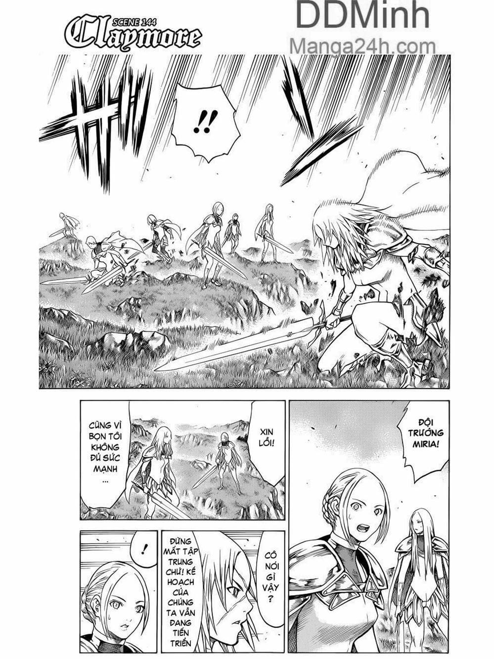 Truyện Tranh Claymore Mắt Bạc trang 4