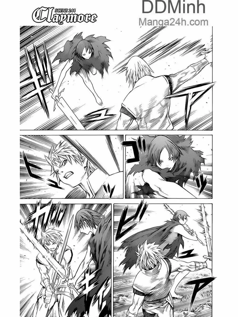 Truyện Tranh Claymore Mắt Bạc trang 4