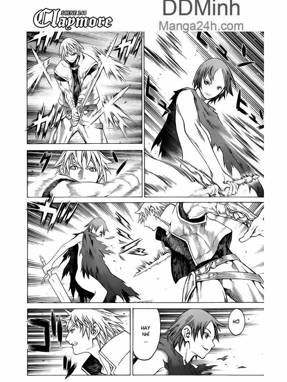 Truyện Tranh Claymore Mắt Bạc trang 4