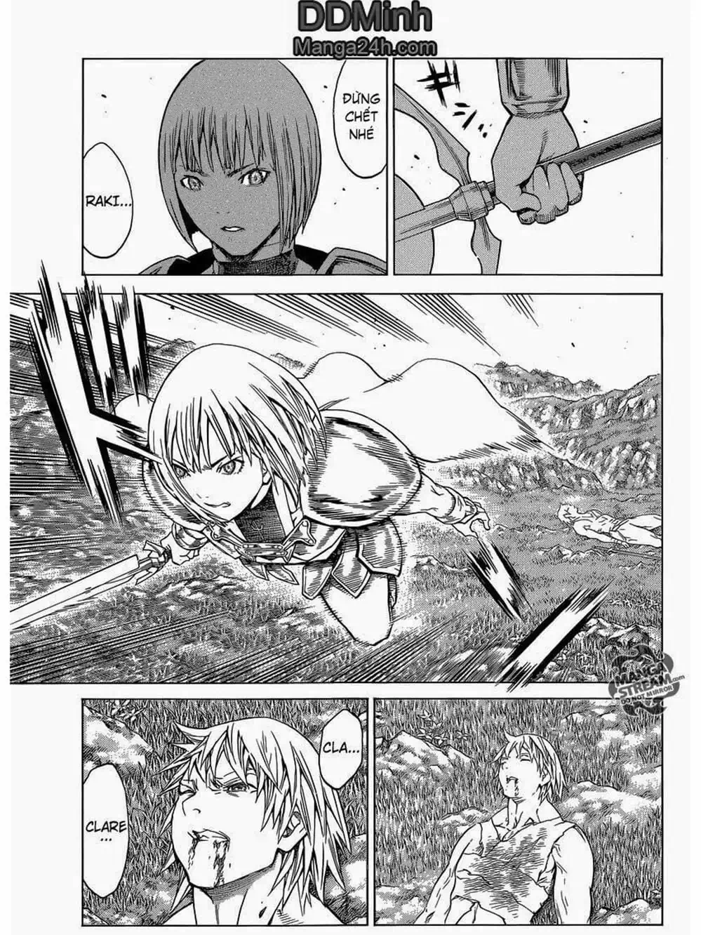 Truyện Tranh Claymore Mắt Bạc trang 4