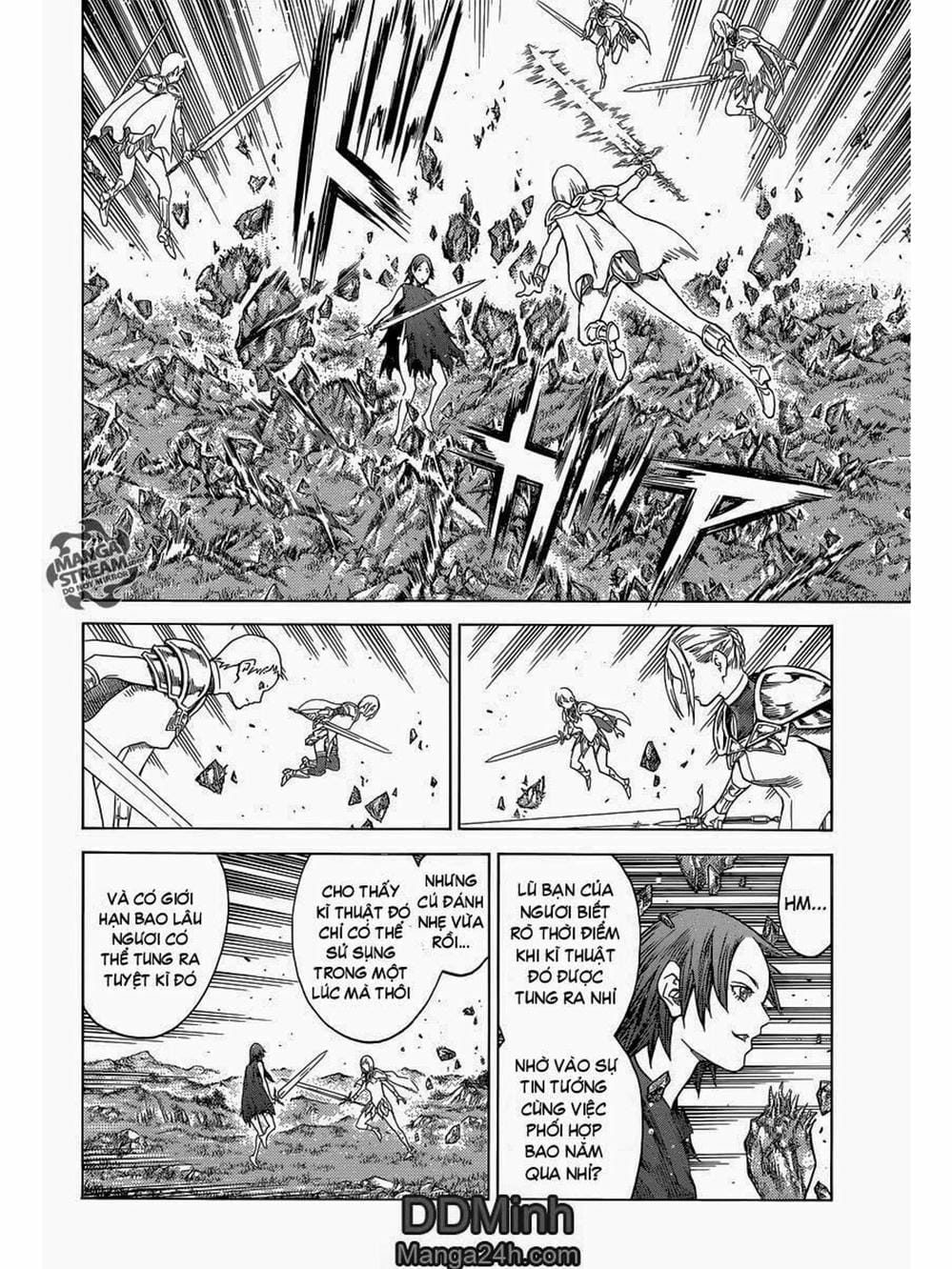 Truyện Tranh Claymore Mắt Bạc trang 4