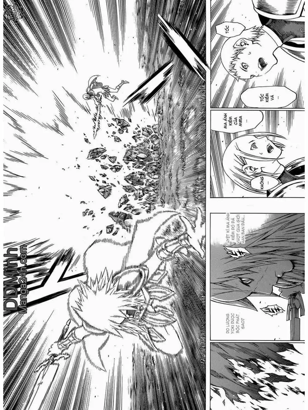Truyện Tranh Claymore Mắt Bạc trang 4