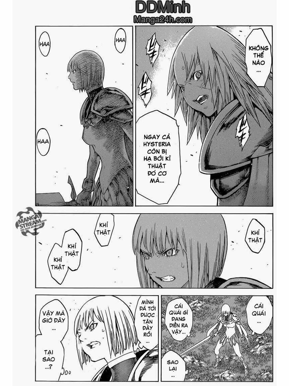 Truyện Tranh Claymore Mắt Bạc trang 4
