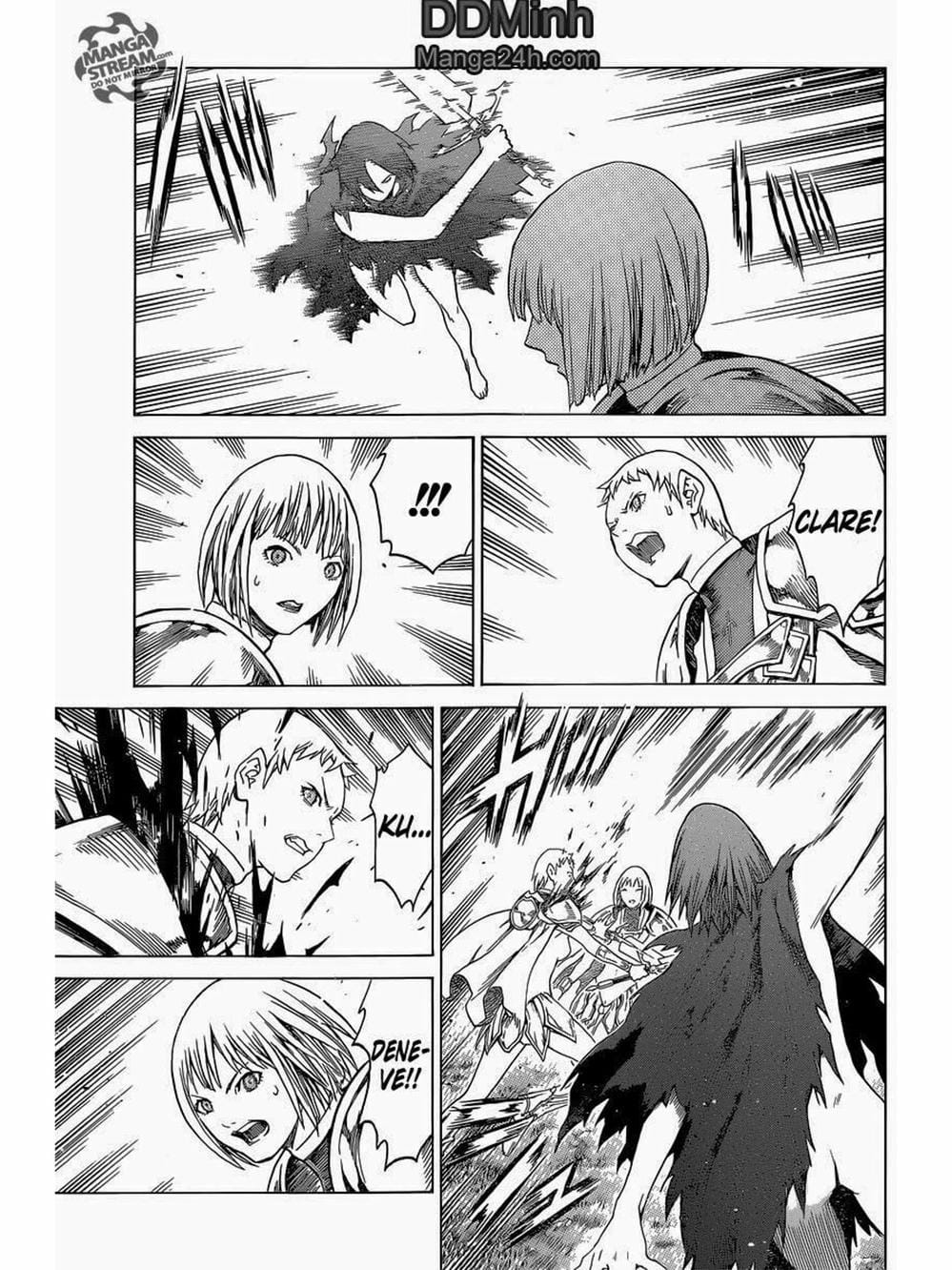 Truyện Tranh Claymore Mắt Bạc trang 4