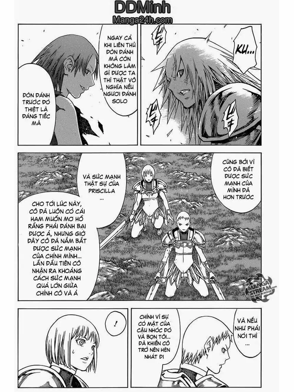 Truyện Tranh Claymore Mắt Bạc trang 4