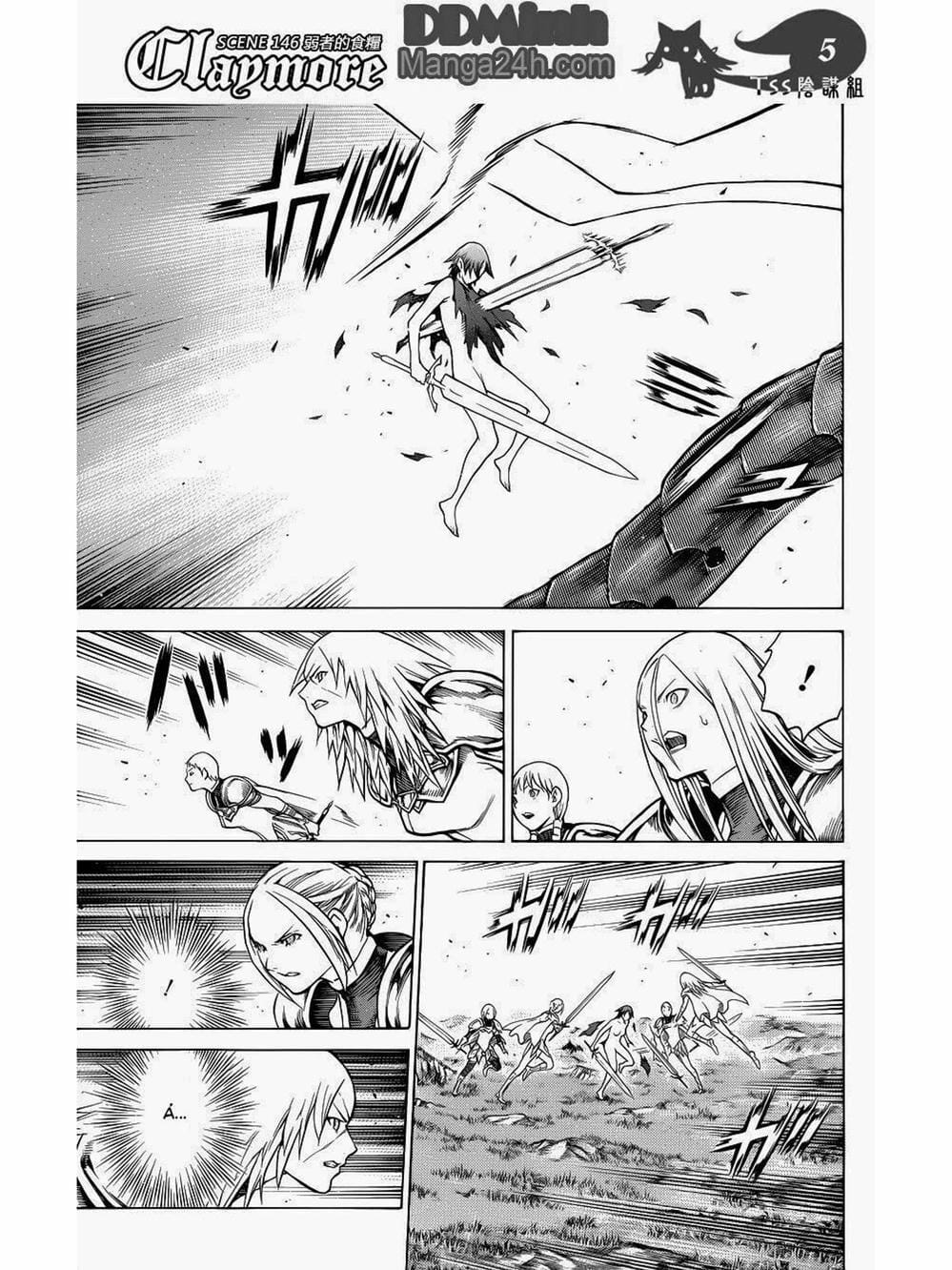 Truyện Tranh Claymore Mắt Bạc trang 4