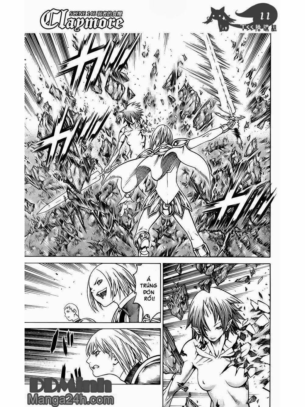 Truyện Tranh Claymore Mắt Bạc trang 4
