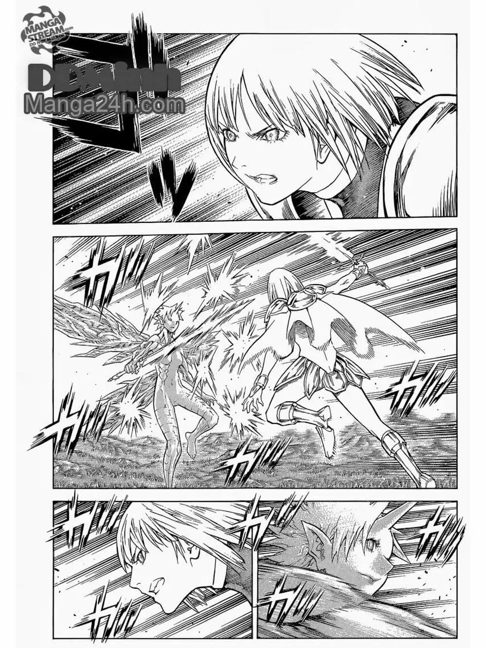 Truyện Tranh Claymore Mắt Bạc trang 4