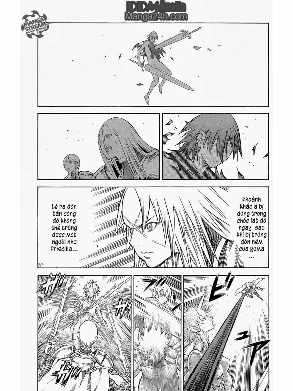 Truyện Tranh Claymore Mắt Bạc trang 4