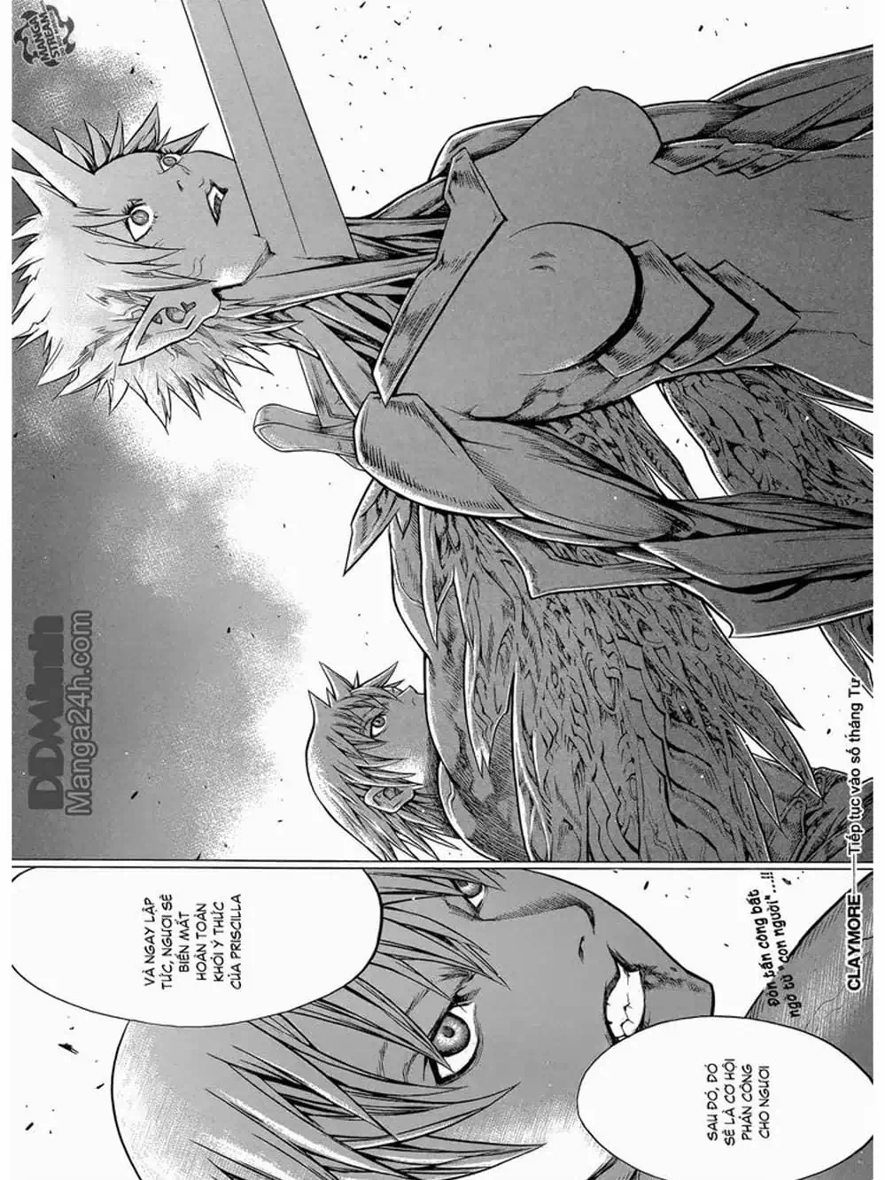 Truyện Tranh Claymore Mắt Bạc trang 4