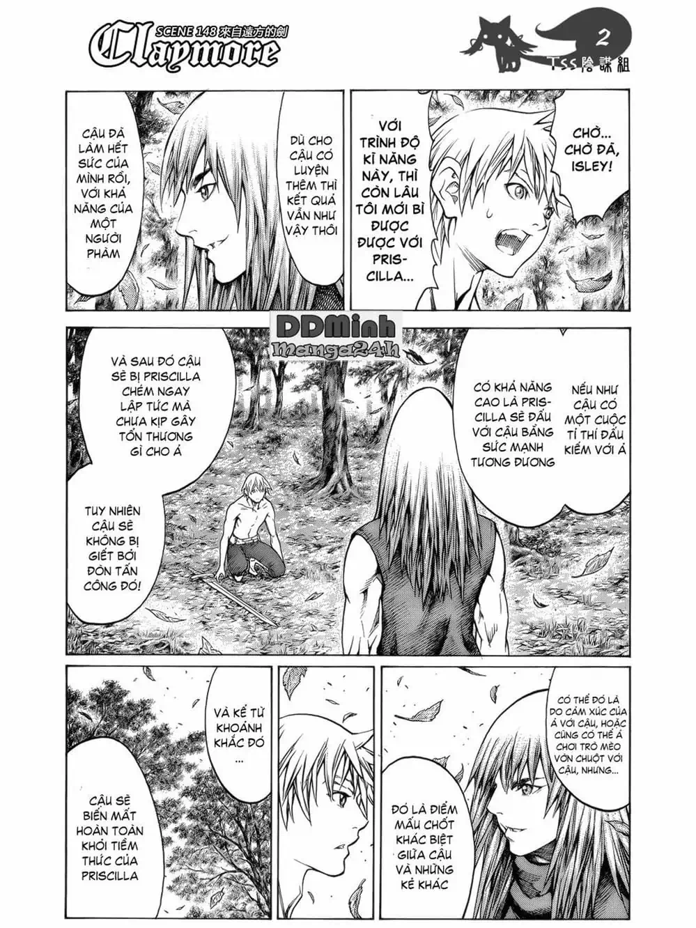 Truyện Tranh Claymore Mắt Bạc trang 4