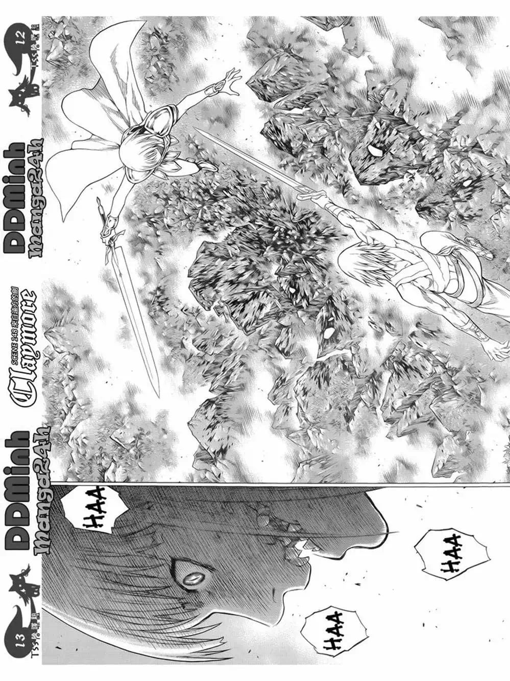 Truyện Tranh Claymore Mắt Bạc trang 4