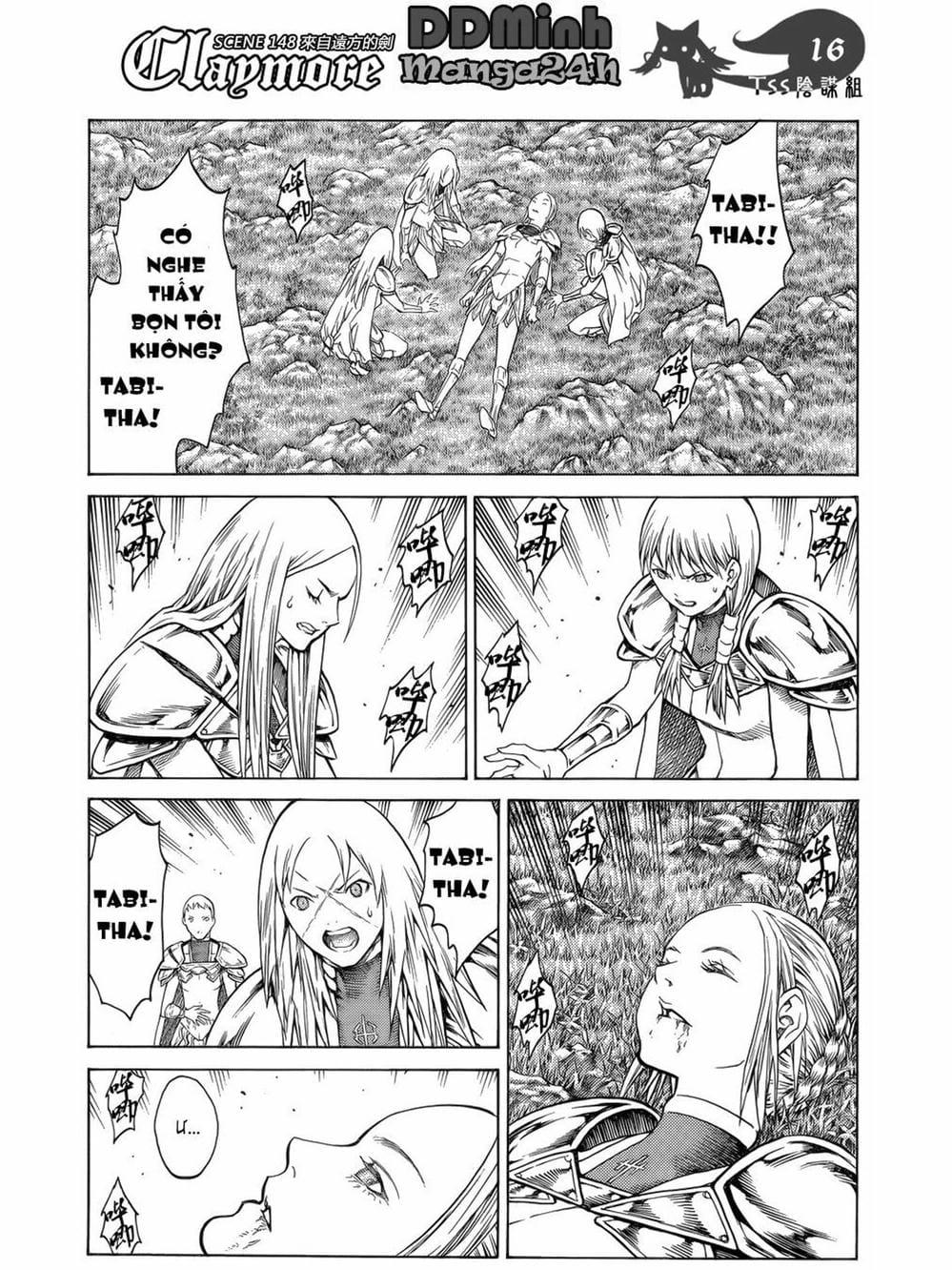 Truyện Tranh Claymore Mắt Bạc trang 4