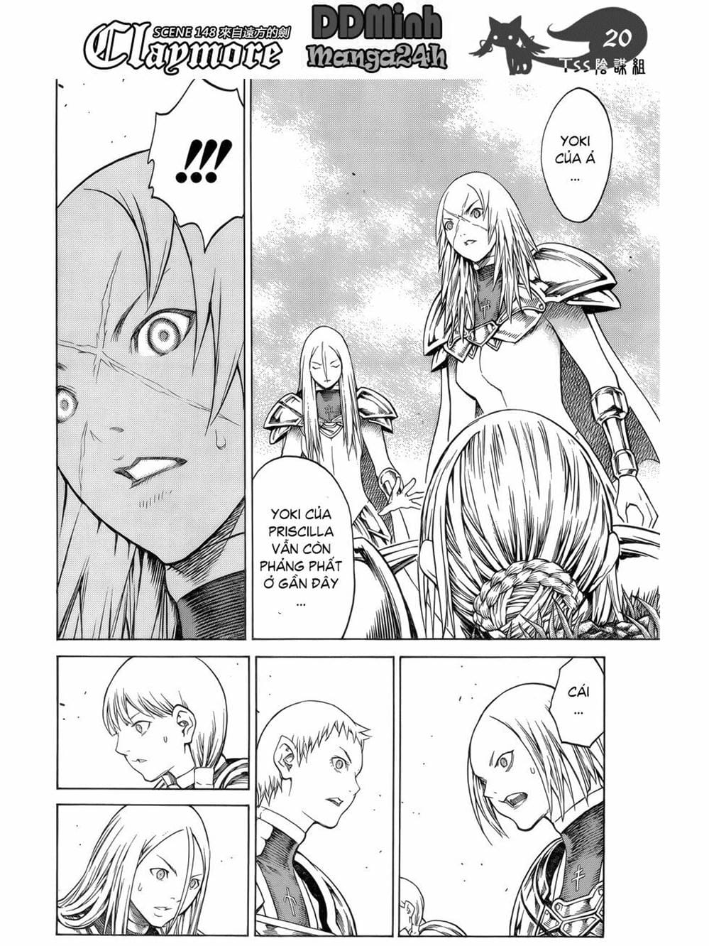 Truyện Tranh Claymore Mắt Bạc trang 4