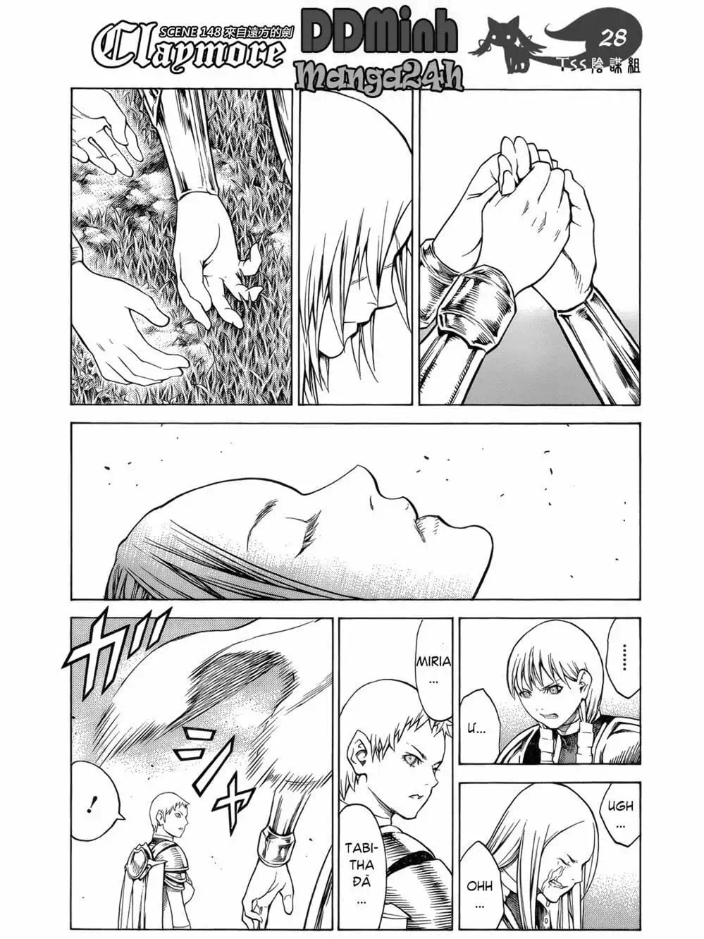 Truyện Tranh Claymore Mắt Bạc trang 4